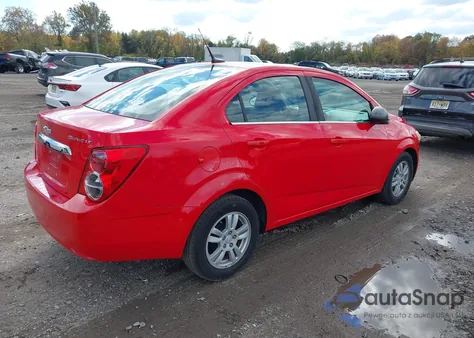 2014 Chevrolet Sonic Lt Auto from USA, damaged, VIN 1G1JC5SH5E4201879